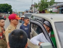 Dinsos BS Amankan ODGJ Rusak Kendaraan