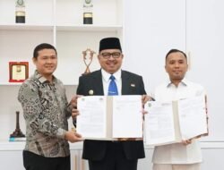 Pemkot Teken NPHD Hibah Rp 28 M Untuk Penyelenggaraan Pemilu Kota Bengkulu Tahun 2024