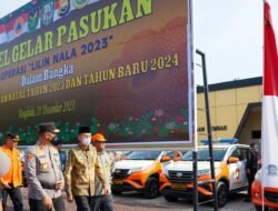 Sekda Isnan Fajri Ikuti Apel Gelar Pasukan Ops Lilin Nala 2023