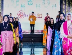 Launching Pusat Edukasi Batik Lapas Perempuan Kelas IIB Bengkulu, Gubernur Rohidin: Ini di Luar Dugaan Saya