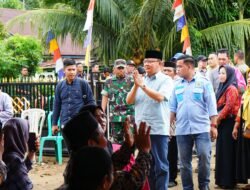 Kunker ke Bengkulu Utara, Gubernur Rohidin Kenalkan Program Kerja 2024 ke Masyarakat