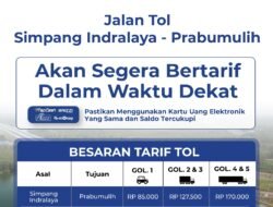Tol Simpang Indralaya – Prabumulih Segera Bertarif, HK Imbau Isi Saldo