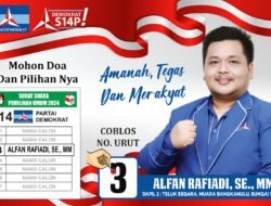 Dapil 1, Demokrat Kunci Satu Kursi DPRD Kota Peraih Suara Terbanyak Alfan Rafiadi