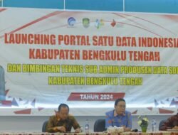 Dinas Kominfo Kabupaten Benteng Launching Portal SDI Dan Bimbingan Teknis Sub Admin Produsen Data SDI