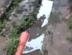 Kades Layang Lekat Sesalkan Pekerjaan IPAL Diduga Asal Jadi