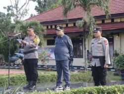 Wabup Gustianto Hadiri Apel Gelar Pasukan Ketupat Nala 2024 Dalam Rangka Pengamanan Idul Fitri 1445 H