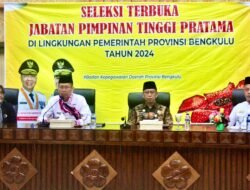 Sekda Bengkulu Isnan Fajri Minta Peserta Seleksi JPT Pratama Tunjukan Kemampuan Terbaik