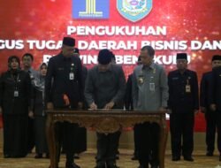 Pengukuhan Gugus Tugas Daerah Bisnis dan HAM, Gubernur Rohidin: Jangan Rerampas Hak-Hak Masyarakat