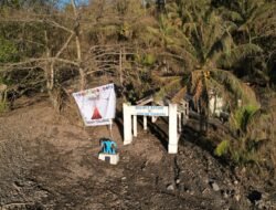 Status Gunung Ruang Siaga, Dilarang Memasuki Kampung Pumpente dan Laingpatihe Kabupaten Sitaro