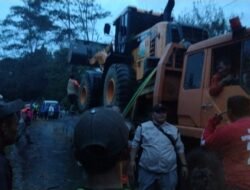 Gerak Cepat Pemprov Bengkulu Tangani Longsor Jalur Lintas Lebong – Rejang Lebong, Lalu Lintas Kembali Lancar