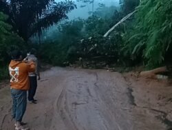 Longsor Susulan Jalur Lintas Rejang Lebong – Lebong, Pagi Ini Pemprov Kembali Turunkan Alat Berat