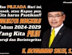 Pastikan Maju Pilwakot Bengkulu, Dikabarkan Pindah Partai Gerindra,  Mohammad Saleh Tegaskan Masih Kader Golkar