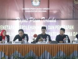RAPAT PLENO PENETAPAN PEROLEHAN KURSI DAN PENETAPAN CALON TERPILIH ANGGOTA DPRD KABUPATEN SELUMA