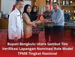 Bupati BU Sambut Tim Verifikasi Lapangan Nominasi Role Model TPMB Tingkat Nasional