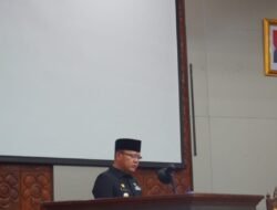 Gubernur Rohidin Sampaikan Nota Penjelasan Raperda Perubahan atas Perda Nomor 6 Tahun 2016