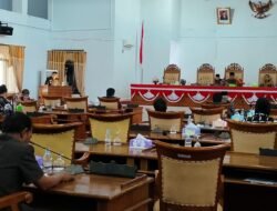 DPRD Seluma Gelar Paripurna Dengan Agenda Nota Pengantar Bupati Erwin Atas Raperda