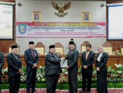 Tujuh Kali Berturut-Turut, Pemprov Bengkulu Raih WTP di Era Gubernur Rohidin