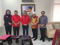 Helmi – Elva Silaturahmi DPP PDIP, Bertemu Hasto