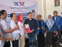 Maju Pilwakot Bengkulu, Ketua DPC Demokrat Daftar Bacawakot ke DPD Perindo