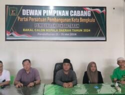 Lima Balon Walikota Sudah Komunikasi, PPP Kota Benģkulu Buka Pendaftaran Untuk Pilwakot
