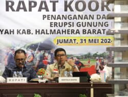 Dua Pekan Penanganan Darurat Erupsi Gunungapi Ibu, Kepala BNPB Minta Pemkab Halbar Antisipasi Potensi Bencana Sekunder