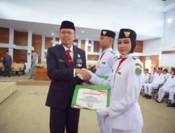 Pimpin Pembubaran Paskibraka Provinsi Bengkulu 2023, Sekda Isnan Pesankan Ini