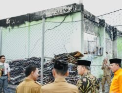 Gubernur Rohidin Tinjau Kondisi Terkini SMKN 5 Bengkulu Utara Pasca Kebakaran Akhir Mei Lalu