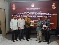 Menyala Abangku, Dukungan Dempo – Bang Ken Memenuhi Syarat Administrasi, KPU Lanjut Verifikasi Faktual