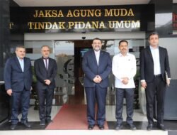 JAM-Pidum Prof. Dr. Asep Nana Mulyana Menerima Audiensi Duta Besar  Republik Islam Iran Untuk Indonesia Yang Mulia Mohammad Boroujerdi
