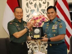 Tingkatkan Kerja Sama Bidang Penegakan Hukum, KSAL Laksamana TNI Muhammad Ali Menerima Audiensi JAM-Pidmil Mayjen TNI Dr. W. Indrajit