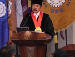 Jaksa Agung RI Ulas Orasi Ilmiah Pengukuhan Profesor Kehormatan Prof. Dr. Bambang Sugeng Rukmono, S.H., M.H.  di Universitas Sebelas Maret Surakarta