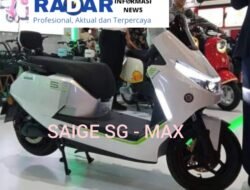 Dua Sepeda Motor Listrik SAIGE Tebaru Resmi Diluncurkan di PRJ Jakarta Fair 2024