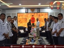 Sambangi Kajati, KPU Provinsi Sampaikan Tahapan Pilkada Bengkulu Terus Berjalan Dengan Baik