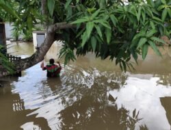 Banjir Terjadi Di Kabupaten Sidenreng Rappang, Provinsi Sulawesi Selatan