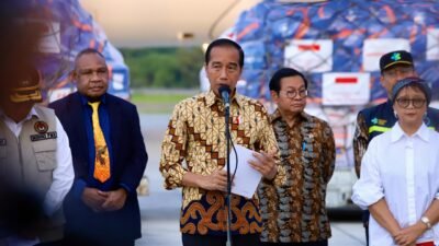 Presiden Joko Widodo Lepas Bantuan Kemanusiaan RI untuk Papua Nugini dan Afghanistan