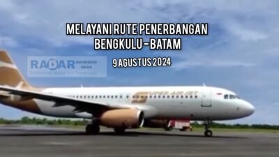 Bulan Depan Bandara Fatmawati Soekarno Bengkulu Layani Penerbangan Bengkulu – Batam Bersama Super Air Jet