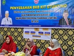 Pemkot Bengkulu Kembali Serahkan Alat Bantu BKB Kit Stunting, Wujudkan Pencegahan Stunting Berkelanjutan