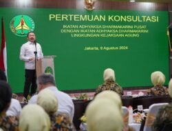 Jaksa Agung RI Sanitiar Burhanuddin Beri Arahan Menggugah pada Pertemuan Konsultasi IAD Pusat Tahun 2024