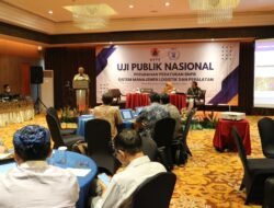 Uji Publik Sistem Manajemen Logistik dan Peralatan Tingkat Nasional