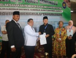 Bakal Cakada Bengkulu Jalani Tes Pemeriksaan Kesehatan, Termasuk Romer