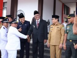 Pj Bupati Bengkulu Tengah Kukuhkan Perpanjangan Jabatan Kades dan BPD Se-Kabupaten