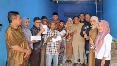 Korban Kebakaran Ruko di Panorama Kembali Terima Bantuan Tunai