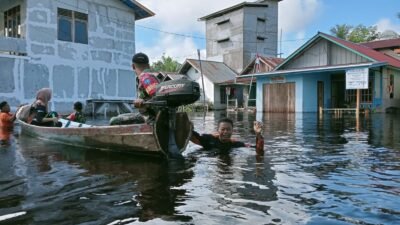 Banjir Masih Rendam Dua Desa di Kabupaten Sanggau, 193 Kepala Keluarga Terdampak