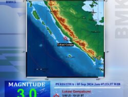 Gempa dan Peringatan Cuaca di Bengkulu