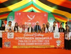 Pembukaan PON XXI Aceh-Sumut 2024: Provinsi Bengkulu Siap Bertanding di 26 Cabang Olahraga