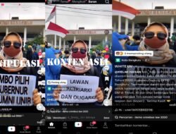 Foto Manipulasi “Ambo Pilih Alumni Unib” Terkait Pilkada 2024 Terbongkar, Ternyata dari Demo Tahun 2020