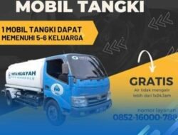 PDAM Tirta Hidayah Beri Layanan Mobil Tangki Gratis Bagi Pelanggan Yang Kesulitan Air