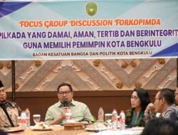 Pemkot Bengkulu FGD Pilkada Damai Bersama Forkopimda