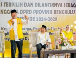 Hadiri Syukuran Caleg Terpilih, Rohidin Sukses Bawa Golkar Pimpin DPRD Provinsi Bengkulu