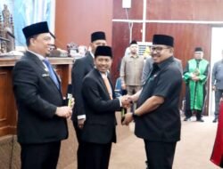 Resmi Definitif, Herimanto, Rahmad Widodo dan Riduan Pimpinan DPRD Kota Bengkulu